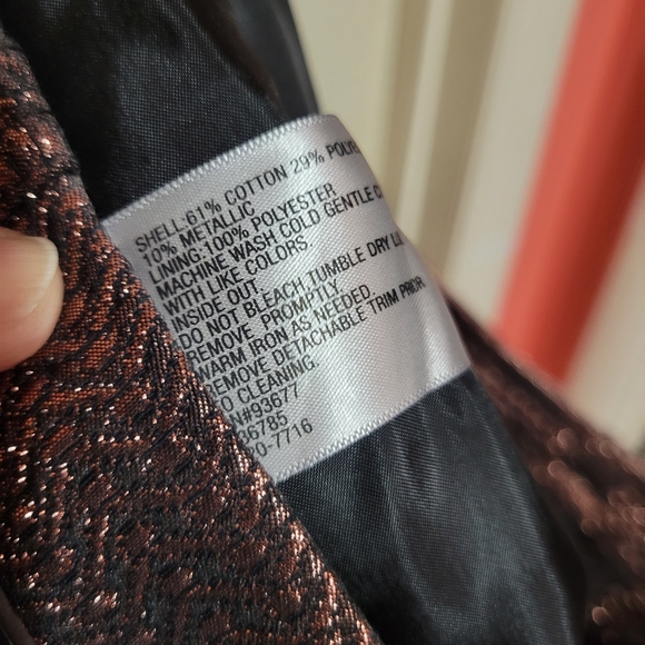 NWT - Worthington Pink Combo - Bronze Skirt-Size 12 - Picture 11 of 14